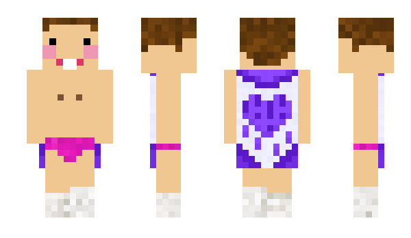 Minecraft скин по нику KubusPOWPOW