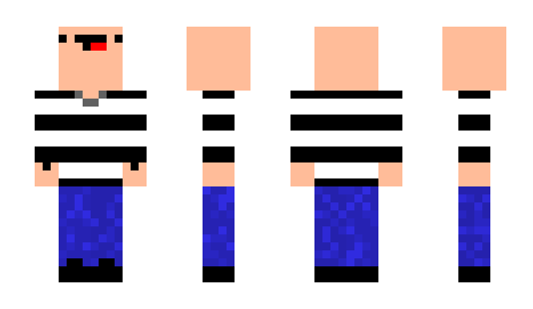 Minecraft skin verfressen