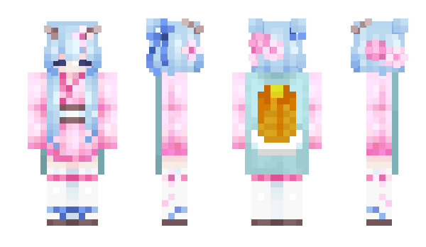 Minecraft skin CutiiePatootiee