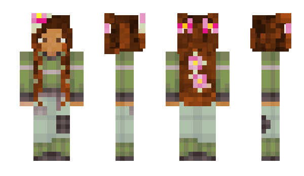 Minecraft skin AkikoYosano