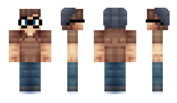 Minecraft skin Kaffeefarmer