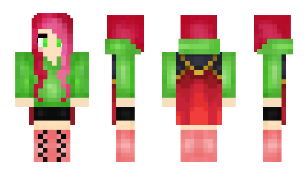 Minecraft skin Alinija