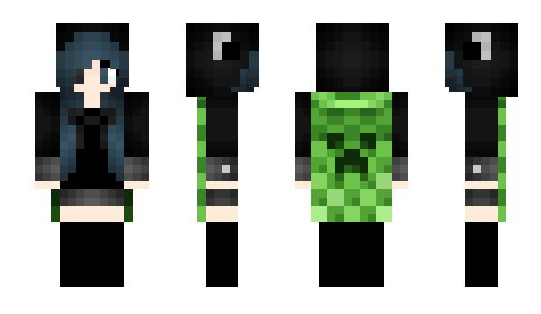 Minecraft скін по ніку 4u_u