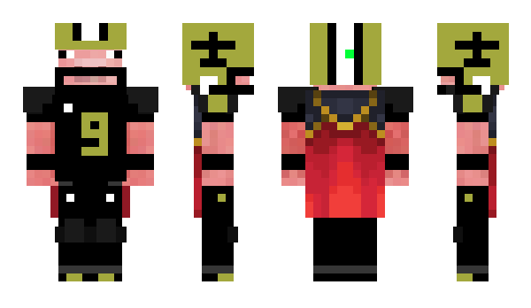 Minecraft skin Benshiro