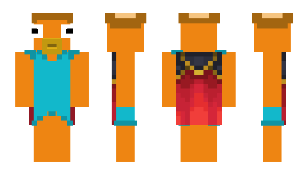 Minecraft skin KlarinkaSK