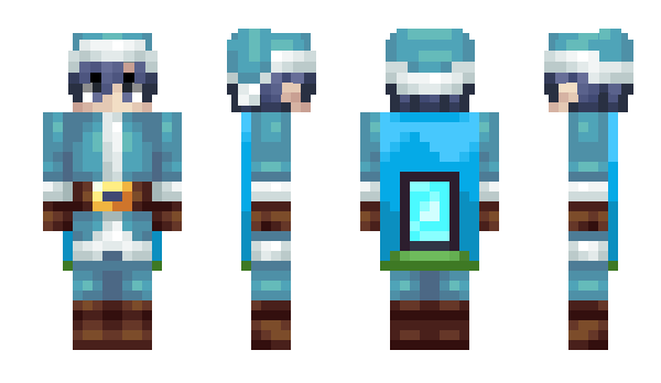 Minecraft skin Paroi