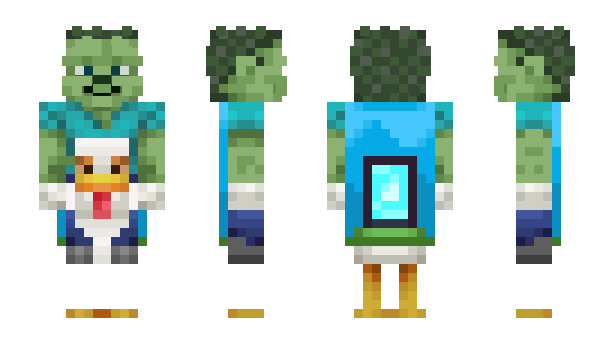 Minecraft skin OiledChimp