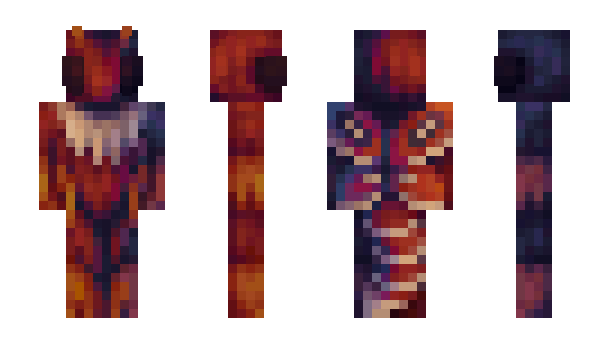 Minecraft skin TriMd