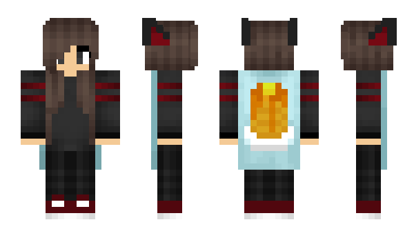 Minecraft skin Manechka1