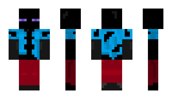 Minecraft skin SynthGod