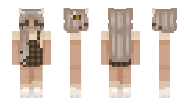 Minecraft skin graybear20