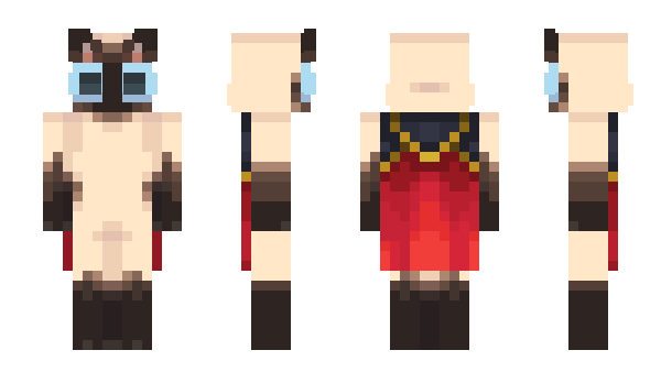Minecraft skin Excol