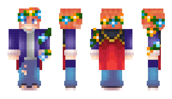 Minecraft скин по нику HLEB_GRENKA