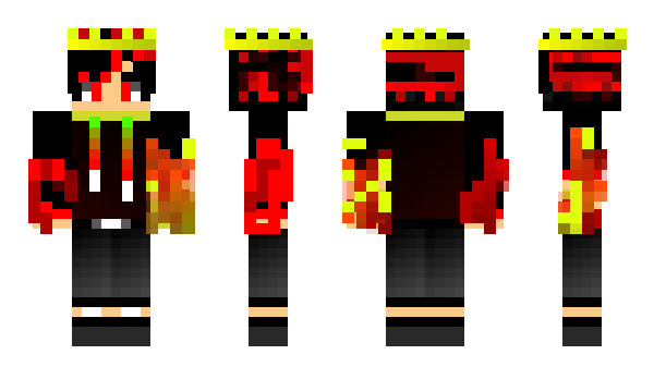 Minecraft скін по ніку KevBloodAndFire