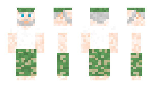 Minecraft skin HalfTon