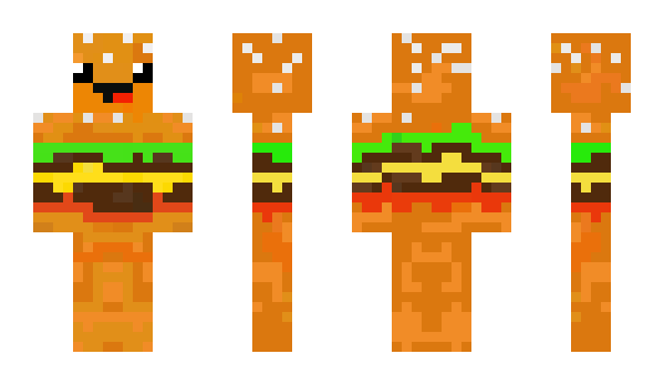 Minecraft skin FoodLover