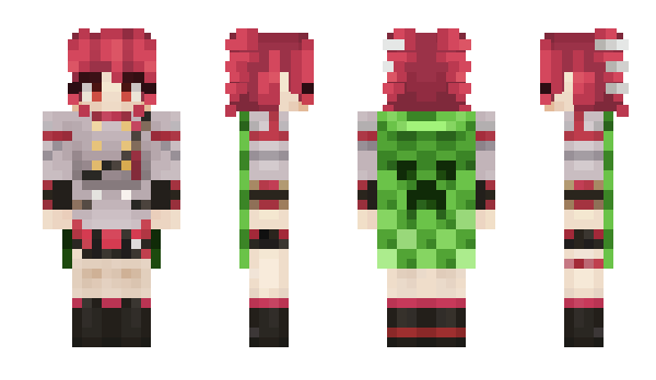 Minecraft skin Solwe