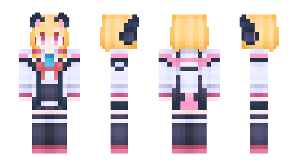 Minecraft skin TogawaSakiko