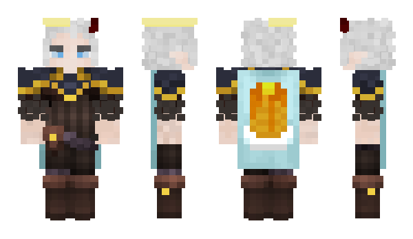 Minecraft skin Amutka