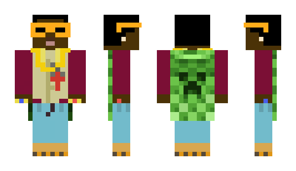 Minecraft skin DesBacon