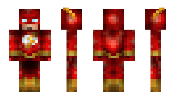 Minecraft skin The_Flash