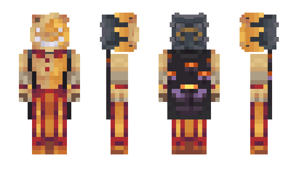 Minecraft skin Rower4x4