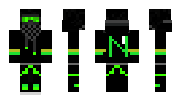 Minecraft skin lavaninja