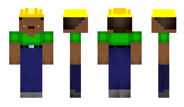 Minecraft скін по ніку AussieBullDozer