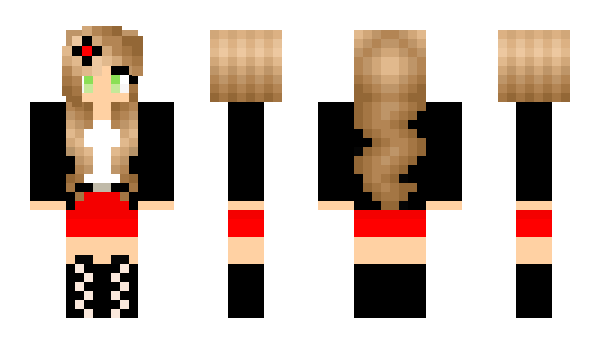 Minecraft skin cristina203