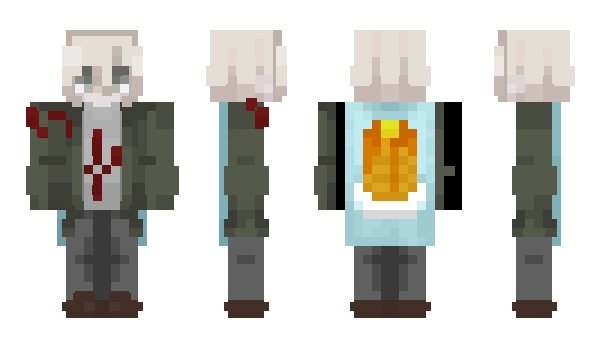 Minecraft skin k4woru_nagisa