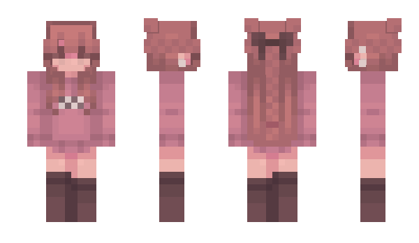 Minecraft skin Illulu