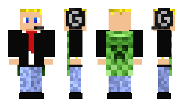 Minecraft skin LuddeYTGaming