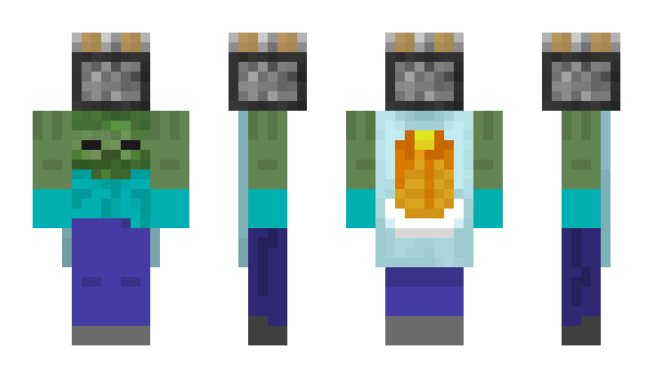 Minecraft skin Grey64