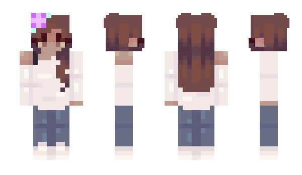 Minecraft skin SmallAxolotl