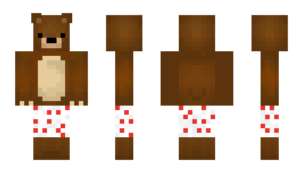 Minecraft skin MadBear93