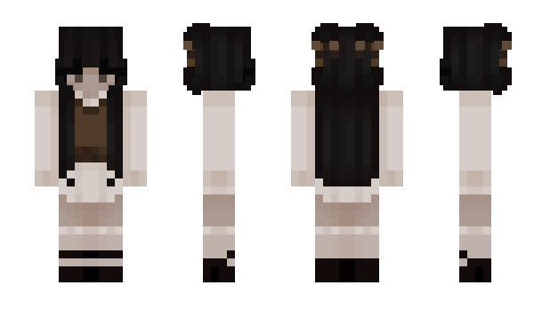 Minecraft skin kristyt