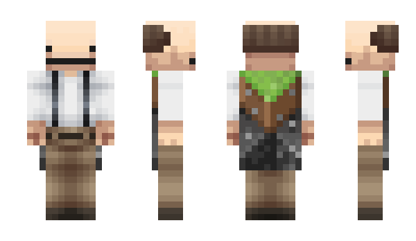 Minecraft skin Aiirwrecka