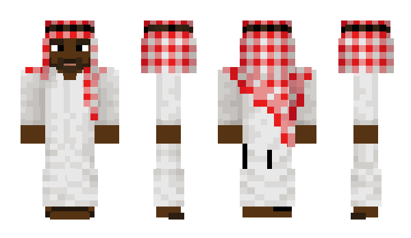 Minecraft skin Maroccain