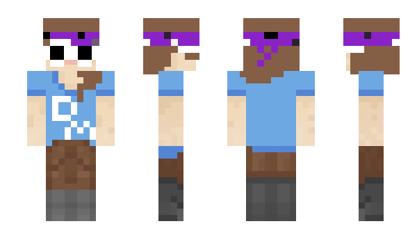 Minecraft skin Bandann