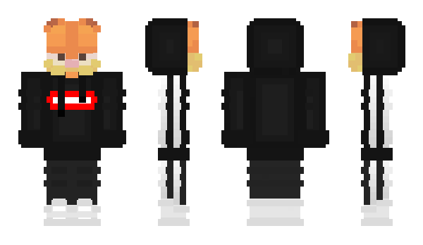 Minecraft скин по нику Just_otaku