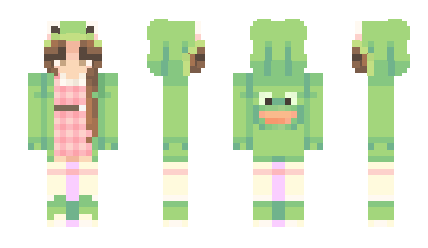 Minecraft skin FloraR