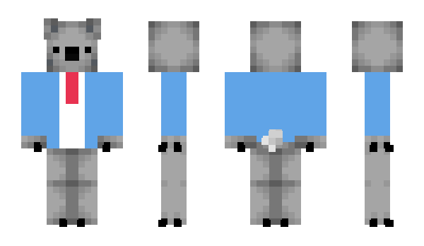 Minecraft skin BentUpFork