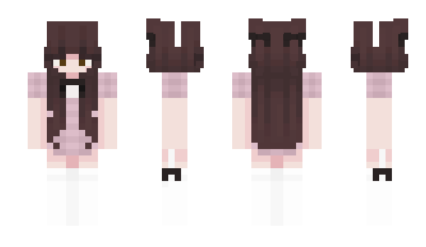 Minecraft skin Vivalie