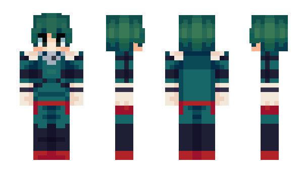 Minecraft skin bkdeku