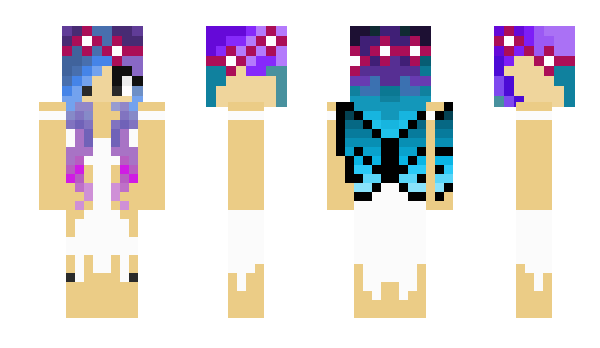 Minecraft skin M_A_R_Y