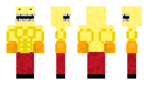 Minecraft skin KingxH