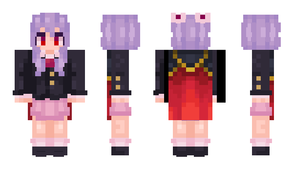 Minecraft skin nyozomi