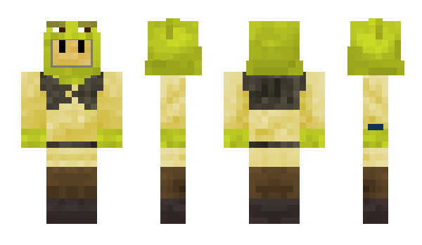 Minecraft skin Shreck
