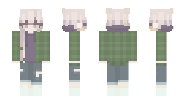 Minecraft skin snowlacey