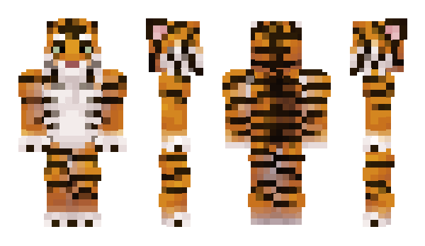 Minecraft skin _Tiger